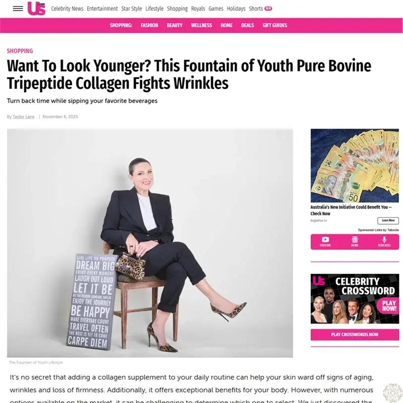 The-Fountain-of-Youth-Lifestyle-Featured-in-The-US-Weekly-Magazine-Again Fountain of Youth Lifestyle - Australia