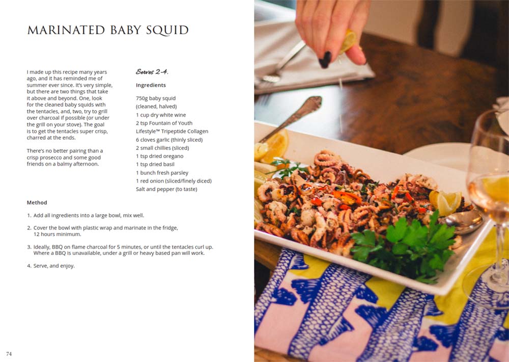 The Fountain of Youth Lifestyle Collagen Cookbook - Digital Download Version