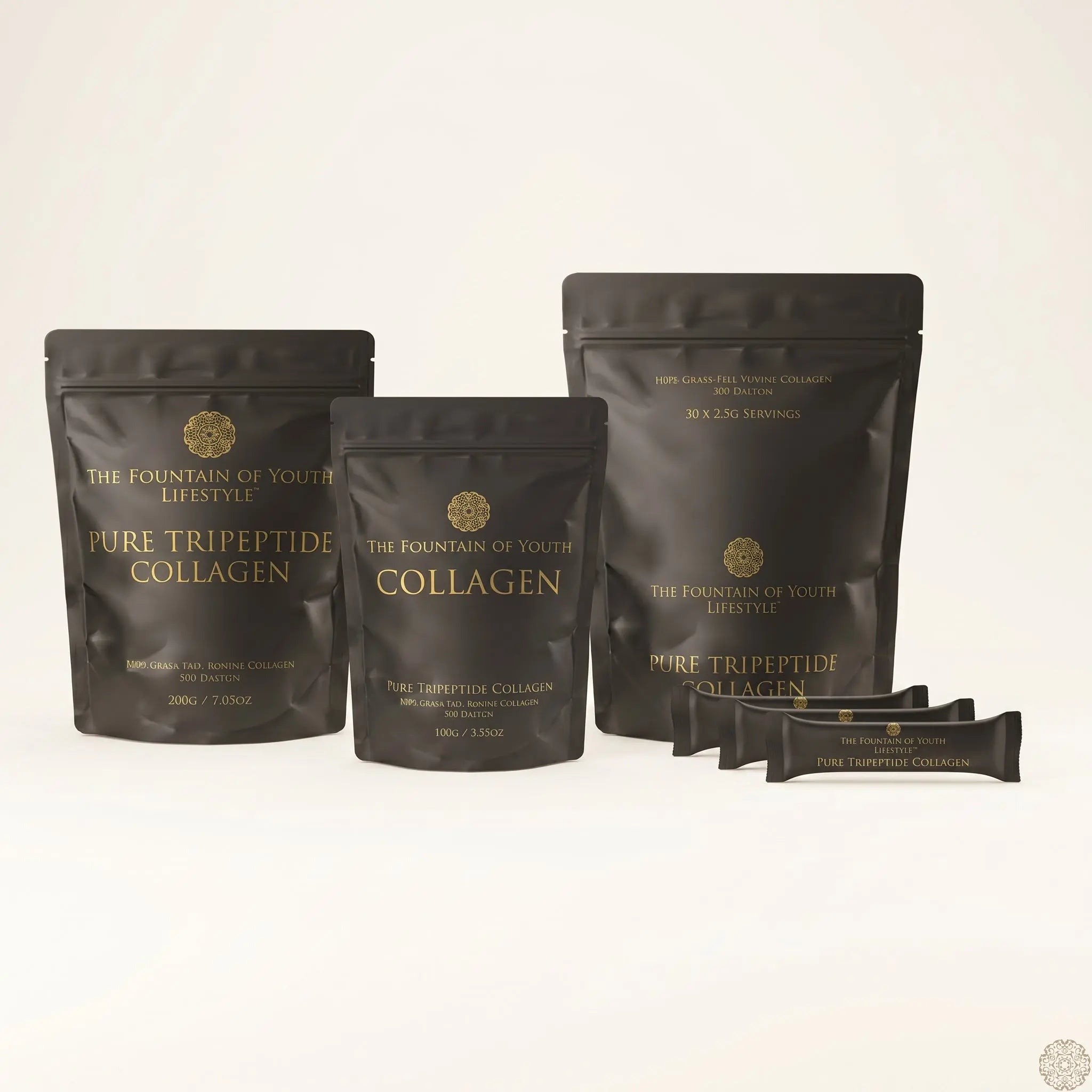The 3 x 100g Tripeptide Collagen Deal Fountain of Youth Lifestyle - Australia