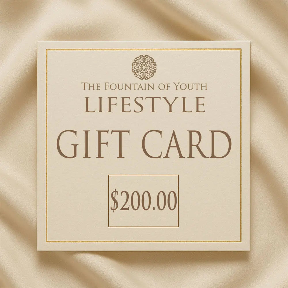 Fountain of Youth Lifestyle - Australia - The Fountain of Youth Lifestyle Gift Cards