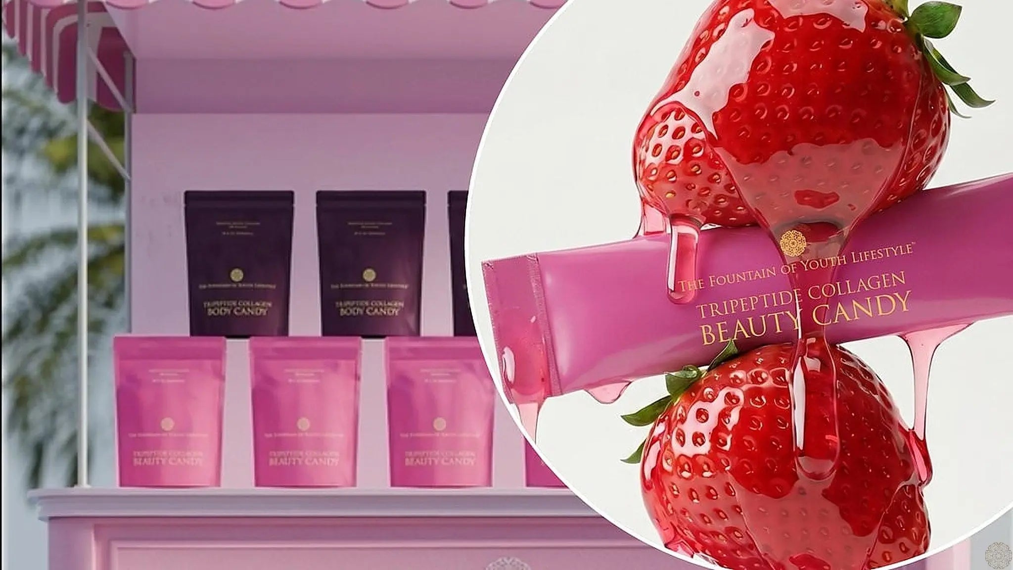The Fountain of Youth Lifestyle Collagen Candy Store and Beauty Candy - featured in the Daily Mail