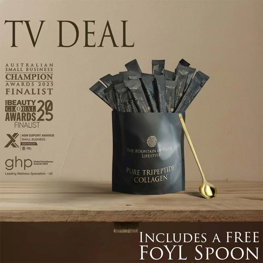 TV Deal - 30 Daily Serves with a FREE FoYL Spoon Fountain of Youth Lifestyle