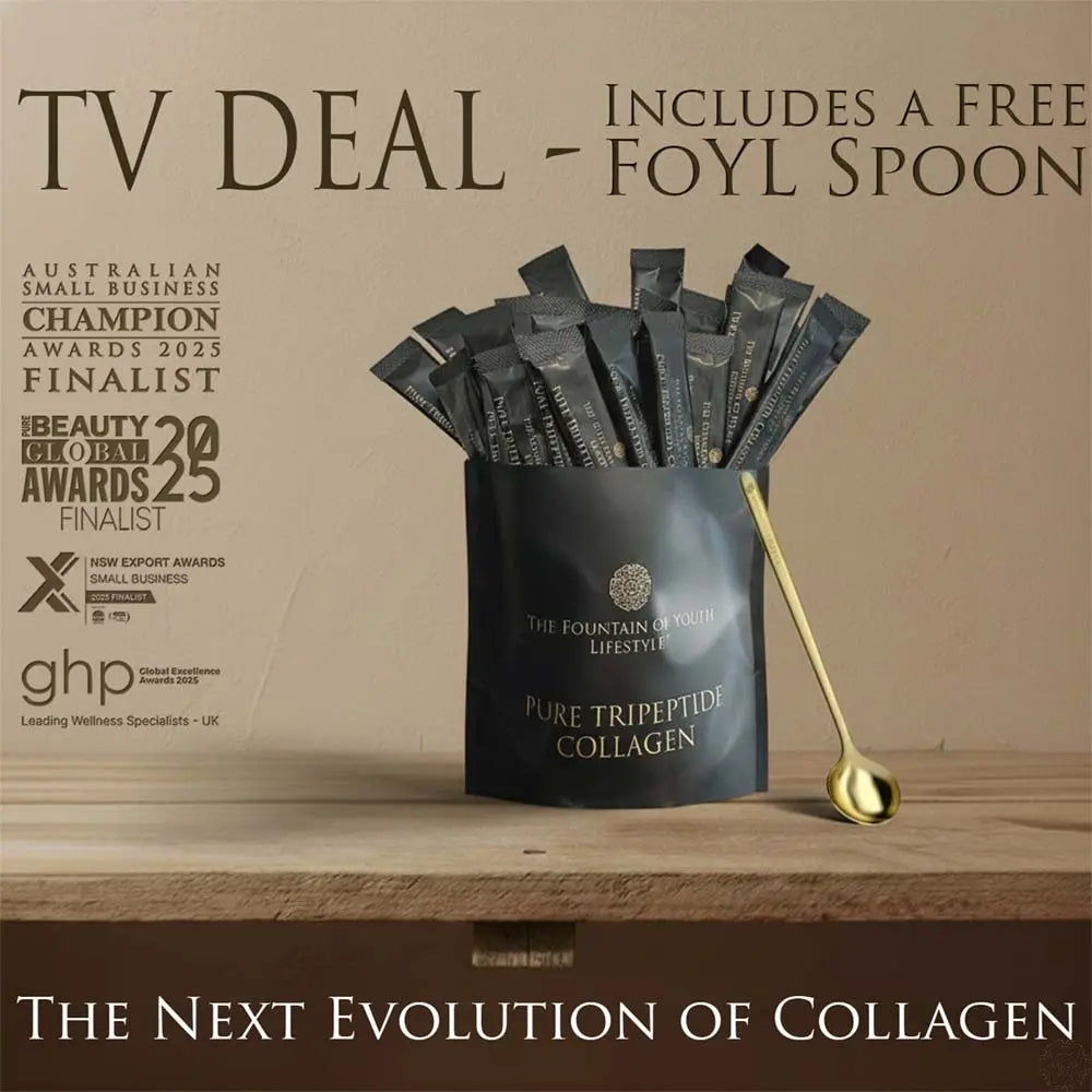 TV Deal - 30 Daily Serves with a FREE FoYL Spoon Fountain of Youth Lifestyle