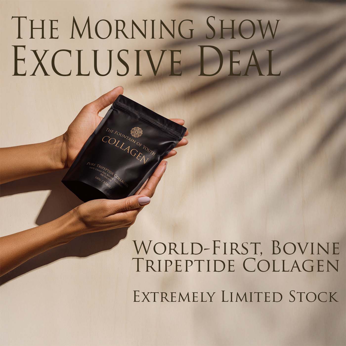 Fountain of Youth Lifestyle - Australia - The Morning Show Exclusive Deal